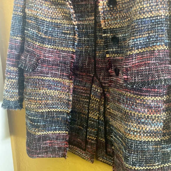 ETRO Plaid Tweed Blazer ETRO Milano (made in Italy ) vintage - Picture 5 of 11